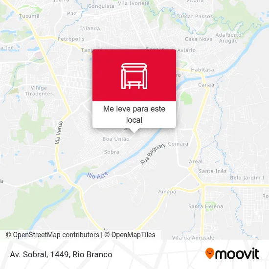 Av. Sobral, 1449 mapa