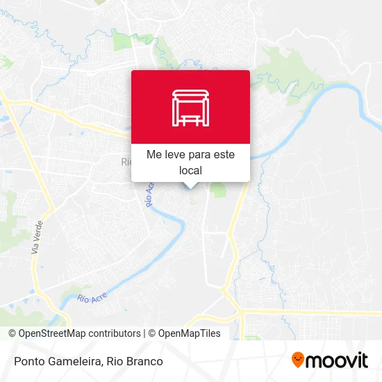 Ponto Gameleira mapa