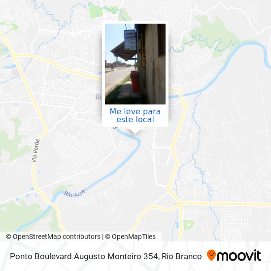Ponto Boulevard Augusto Monteiro 354 mapa