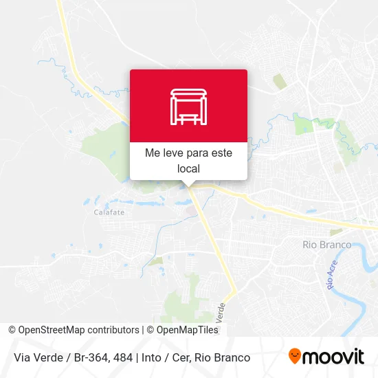 Via Verde / Br-364, 484 | Into / Cer mapa