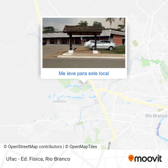 Ufac - Ed. Física mapa