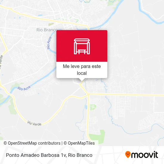 Ponto Amadeo Barbosa 1v mapa