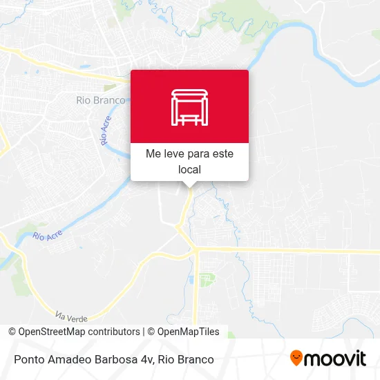 Ponto Amadeo Barbosa 4v mapa