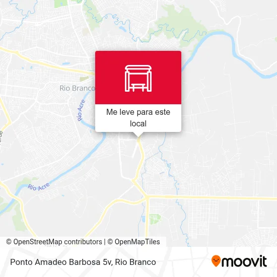 Ponto Amadeo Barbosa 5v mapa