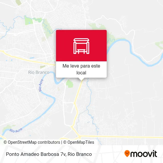 Ponto Amadeo Barbosa 7v mapa