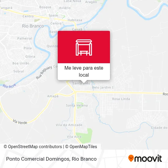Ponto Comercial Domingos mapa