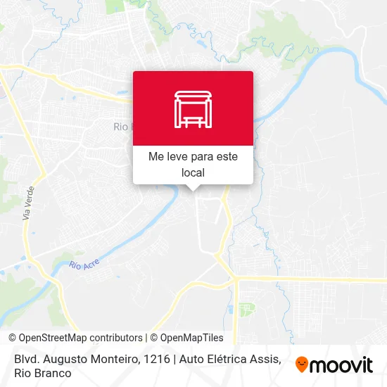 Blvd. Augusto Monteiro, 1216 | Auto Elétrica Assis mapa