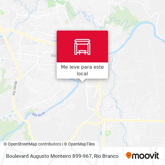 Boulevard Augusto Monteiro 899-967 mapa