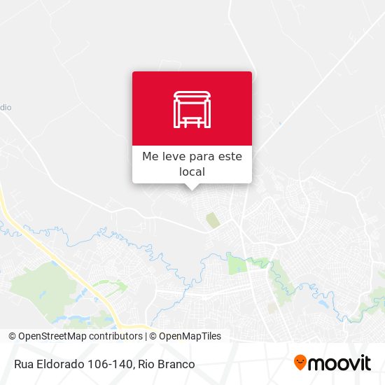 Rua Eldorado 106-140 mapa