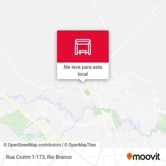 Rua Cozim 1-173 mapa