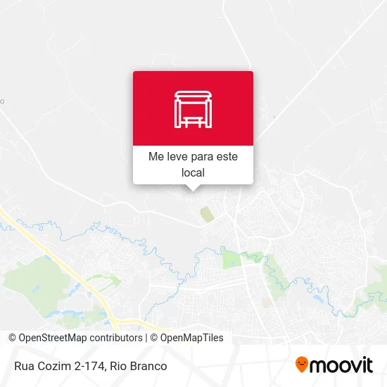 Rua Cozim 2-174 mapa