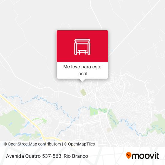 Avenida Quatro 537-563 mapa