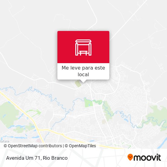 Avenida Um 71 mapa