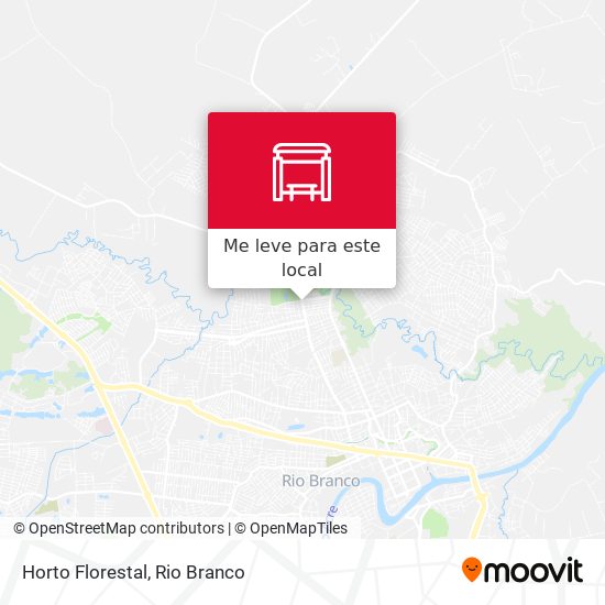 Horto Florestal mapa