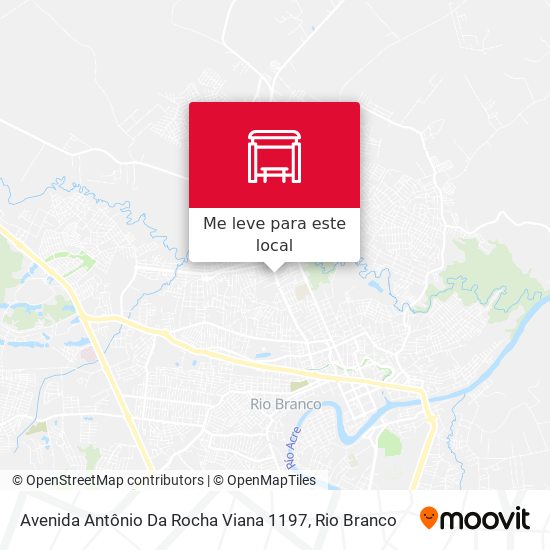 Avenida Antônio Da Rocha Viana 1197 mapa