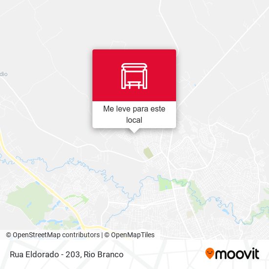 Rua Eldorado - 203 mapa