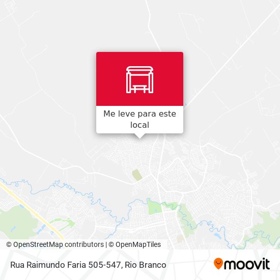 Rua Raimundo Faria 505-547 mapa