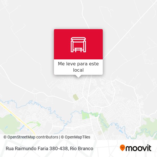 Rua Raimundo Faria 380-438 mapa