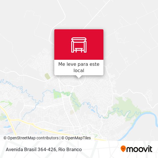 Avenida Brasil 364-426 mapa