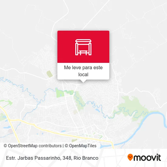 Estr. Jarbas Passarinho, 348 mapa