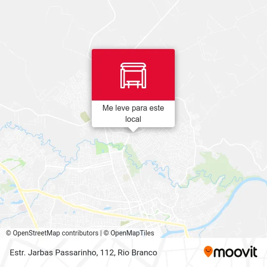 Estr. Jarbas Passarinho, 112 mapa