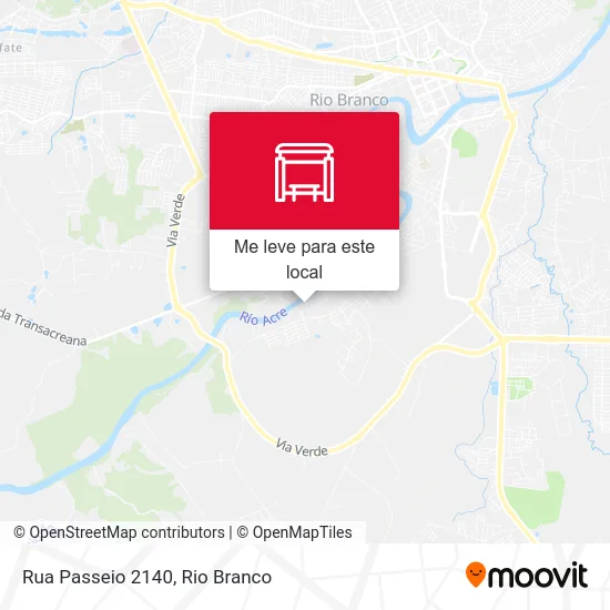 Rua Passeio 2140 mapa