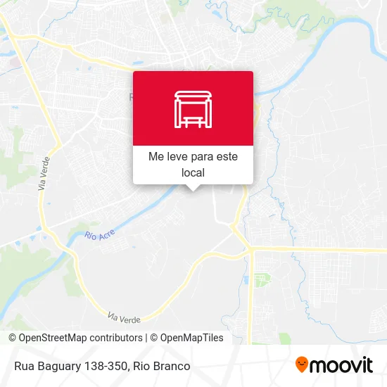 Rua Baguary 138-350 mapa