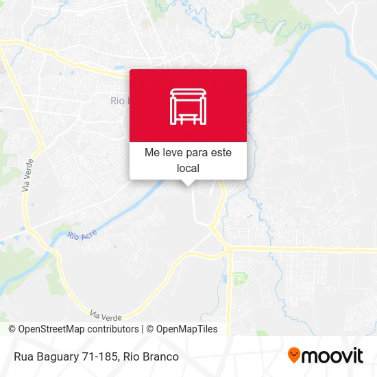 Rua Baguary 71-185 mapa