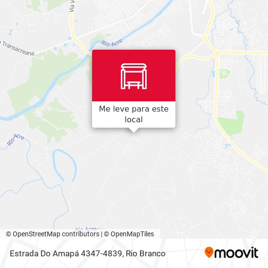 Estrada Do Amapá 4347-4839 mapa