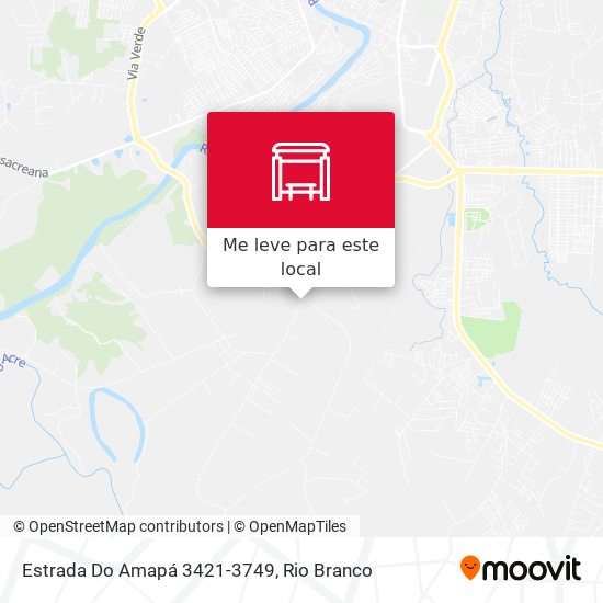 Estrada Do Amapá 3421-3749 mapa
