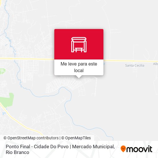 Ponto Final - Cidade Do Povo | Mercado Municipal mapa