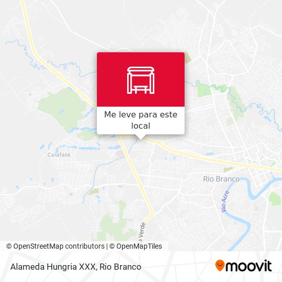 Alameda Hungria XXX mapa