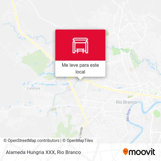 Alameda Hungria XXX mapa