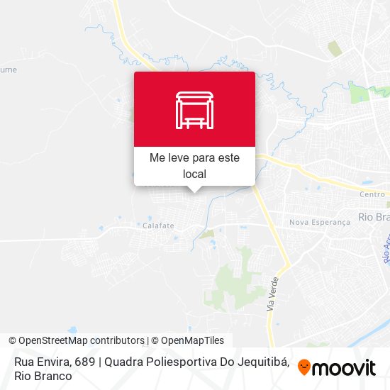 Rua Envira, 689 | Quadra Poliesportiva Do Jequitibá mapa