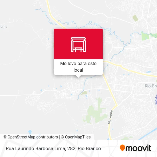 Rua Laurindo Barbosa Lima, 282 mapa