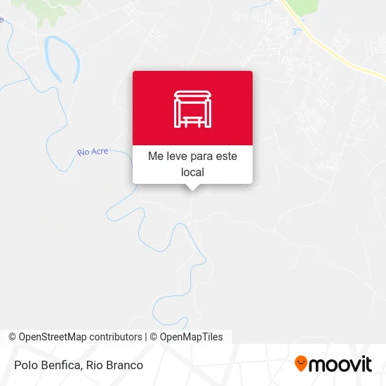 Polo Benfica mapa