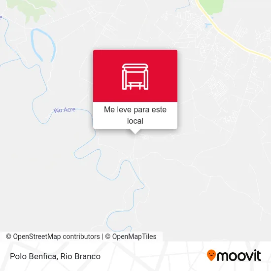 Polo Benfica mapa