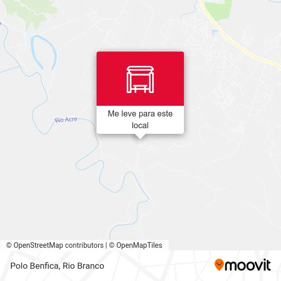 Polo Benfica mapa
