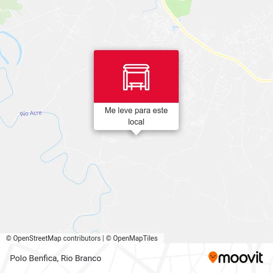 Polo Benfica mapa