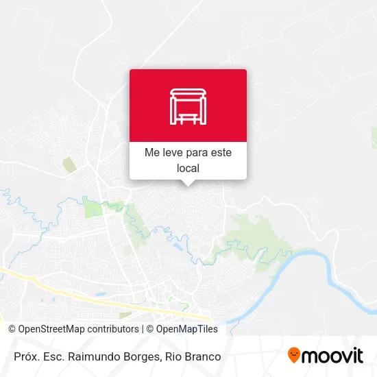Próx. Esc. Raimundo Borges mapa
