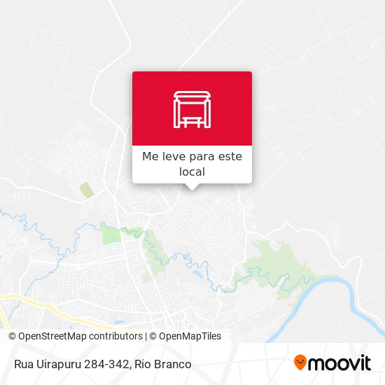 Rua Uirapuru 284-342 mapa