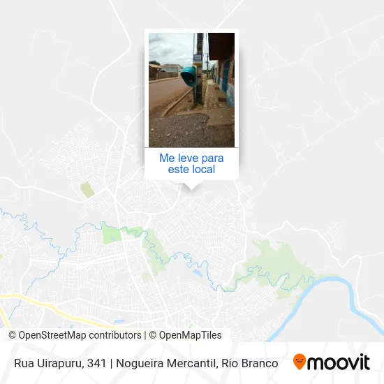 Rua Uirapuru, 341 | Nogueira Mercantil mapa