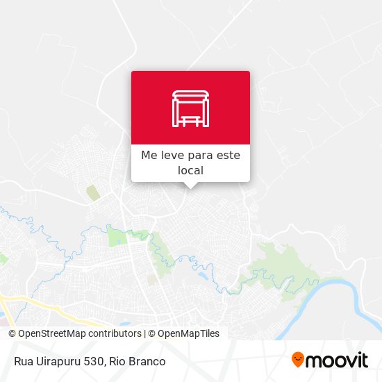 Rua Uirapuru 530 mapa