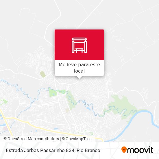 Estrada Jarbas Passarinho 834 mapa