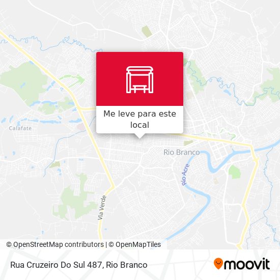 Rua Cruzeiro Do Sul 487 mapa