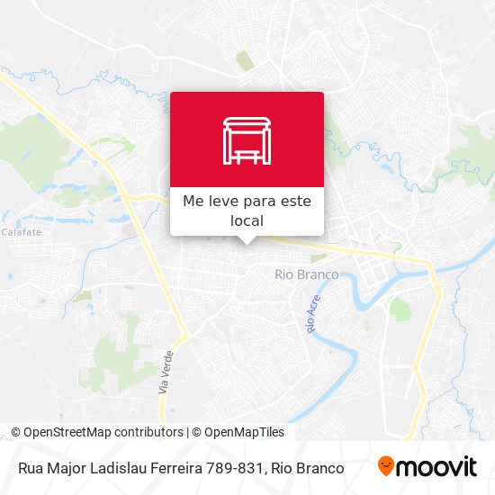 Rua Major Ladislau Ferreira 789-831 mapa