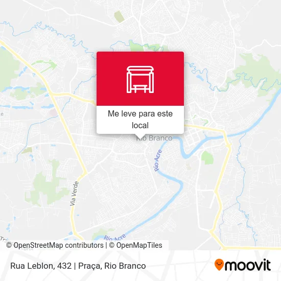 Rua Leblon, 432 | Praça mapa