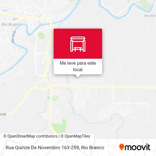 Rua Quinze De Novembro 163-259 mapa