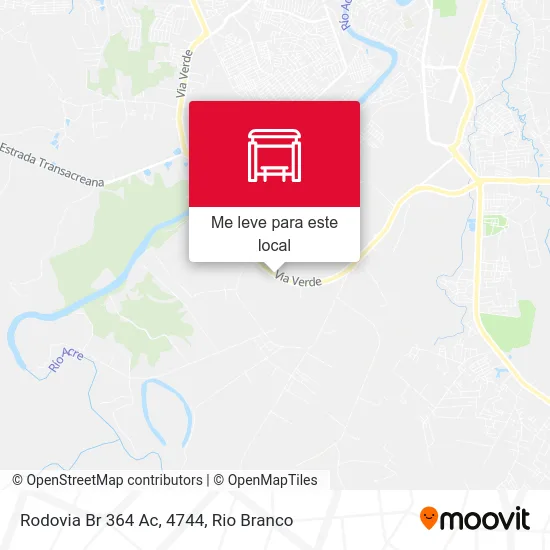 Rodovia Br 364 Ac, 4744 mapa