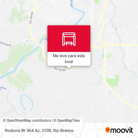 Rodovia Br 364 Ac, 3700 mapa